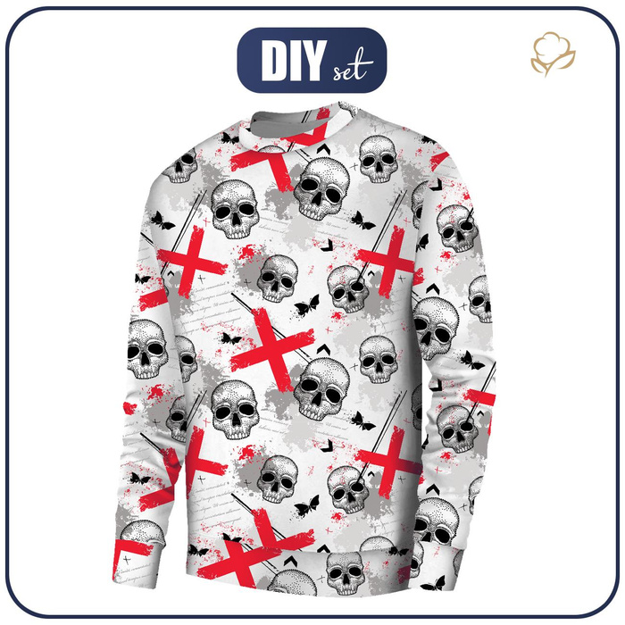 PÁNSKÁ MIKINA (OREGON) BASIC - LEBKY A KŘÍŽKY - Sada šití