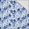 MAGNOLIAS pat. 1 (classic blue) - Viscose jersey