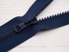 Plastic Zipper 5mm open-end 30cm - navy B-19