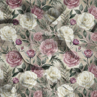 Flowers wz. 69 - Muślin bawełniany
