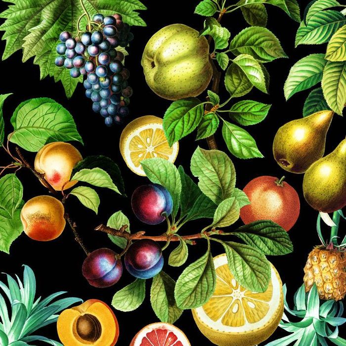 PARADISE FRUITS pat. 1 (PARADISE GARDEN) - Waterproof woven fabric
