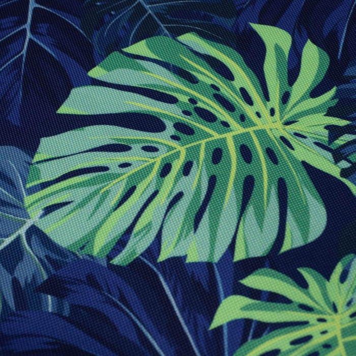 MONSTERA 2.0 / navy - tkanina wodoodporna