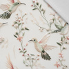 PASTEL BIRDS PAT. 6 (Hummingbirds) - Cotton woven fabric