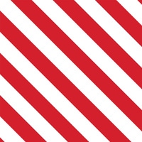 ŠIKMÉ PRUHY / červená- tkanina HOME DECOR PREMIUM