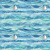 By the Sea Wz. 13 - looped knit fabric
