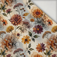 AUTUMN FLOWERS WZ. 27 - lycra 300g