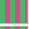 PINK-GREEN STRIPES - Leinen 100%