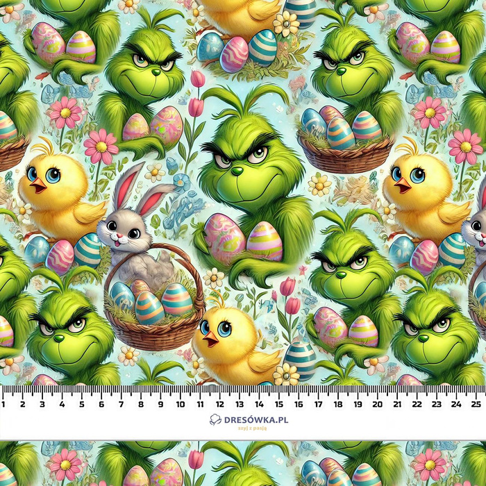 FUNNY EASTER wz.6 - Woven Fabric for tablecloths