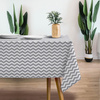 ZIGZAGS / grey- Upholstery velour 