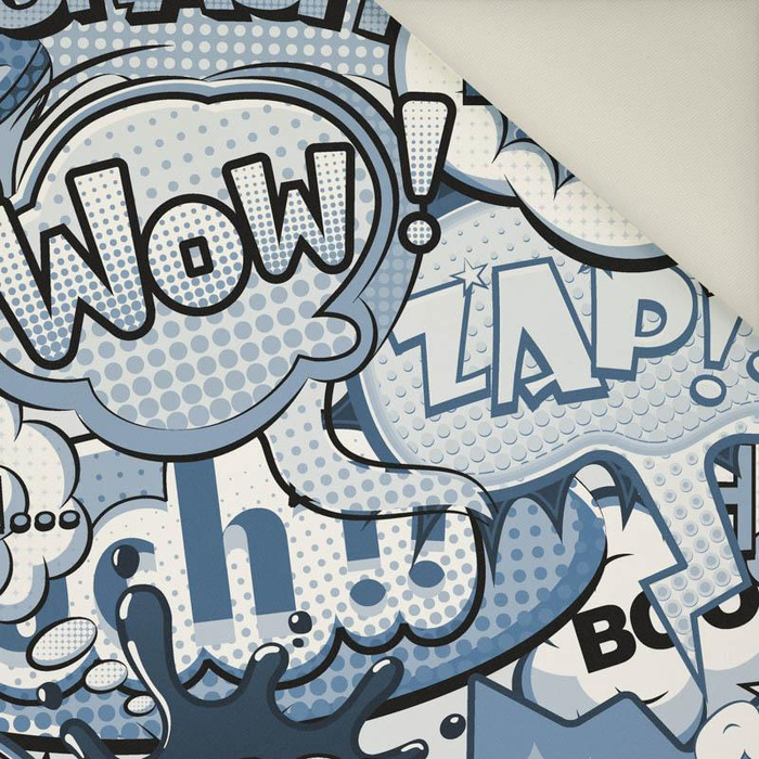 COMICS (CLASSIC BLUE) - Wasserabweisende Webware