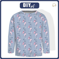 LONGSLEEVE - AKWARELOWY BUKIET wz. 3 - single jersey (98/104)