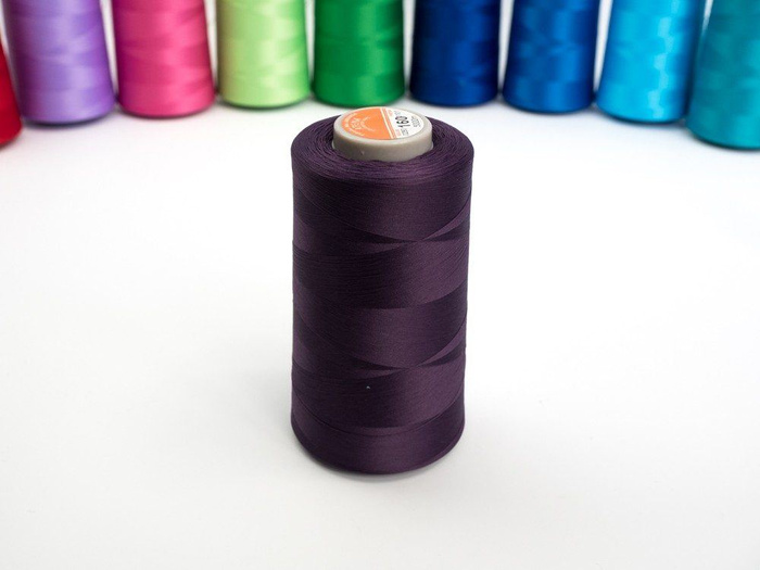 Faden elastisch overlock 5000m - AUBERGINE