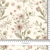 FLOWERS MEADOW WZ. 4 - Minky plyš