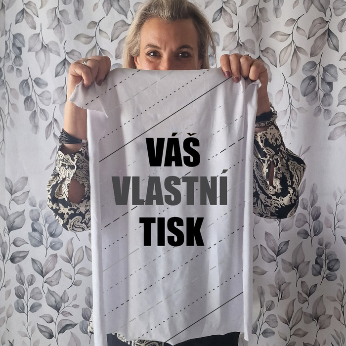 PANEL (60cm x 50cm) - S VLASTNÍM POTISKEM - teplakovina