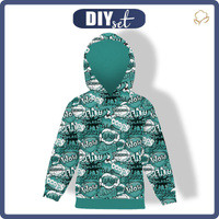KINDER HOODIE (ALEX) - COMICS (minze) - Sommersweat (98/104)