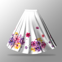 panel kalhot "MAXI" - FLOWERS WZ. 73