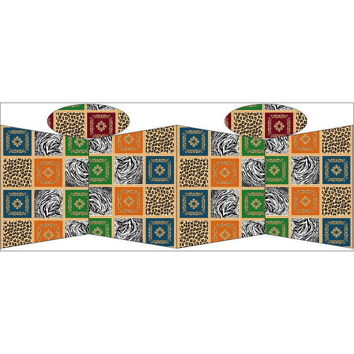 NÁKUPNÍ TAŠKA - ANIMAL MIX - Sada šití