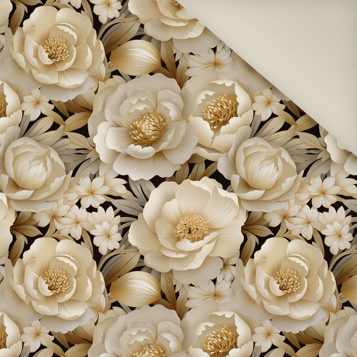 FLOWERS - Cloud Dancer WZ.4 - Upholstery velour 