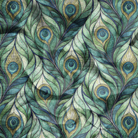 Stained Glass wz. 35 - Cotton muslin