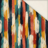 RETRO GEOMETRIC WZ. 5 - Linen 100%