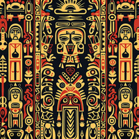 AROUND THE WORLD wz.4 - Woven Fabric for tablecloths