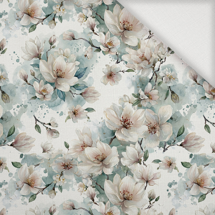 FLOWERS KOALA FAMILY - Woven Fabric for tablecloths