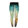SPORTS LEGGINGS - WATERCOLOR GALAXY PAT. 6 - L
