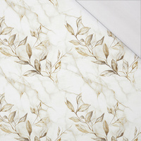 FLORAL GOLD - Cloud Dancer WZ.1 - Single Jersey