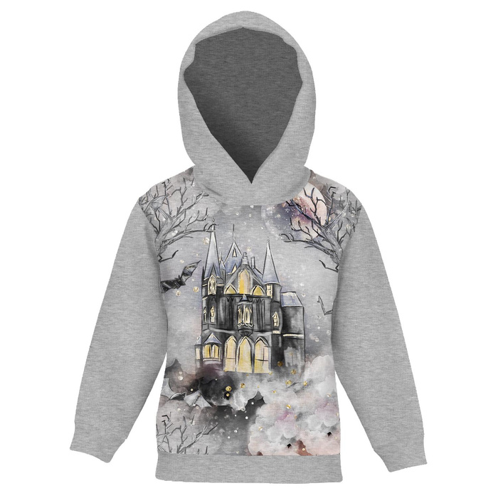 KINDER HOODIE - VERZAUBERTER HOF (VERZAUBERTE NACHT) - Sommersweat (110/116)