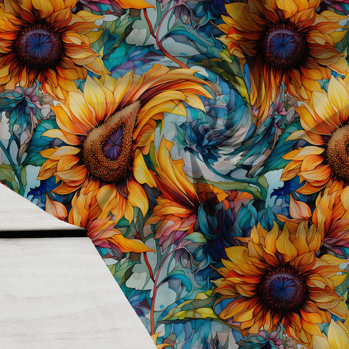 Sunflowers wz. 5 - Crepe