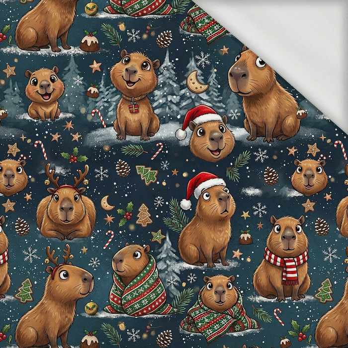 CHRISTMAS CAPYBARA - teplakovina