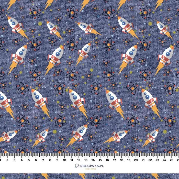 RAKETEN (WELTRAUMEXPEDITION) / ACID WASH DUNKELBLAU