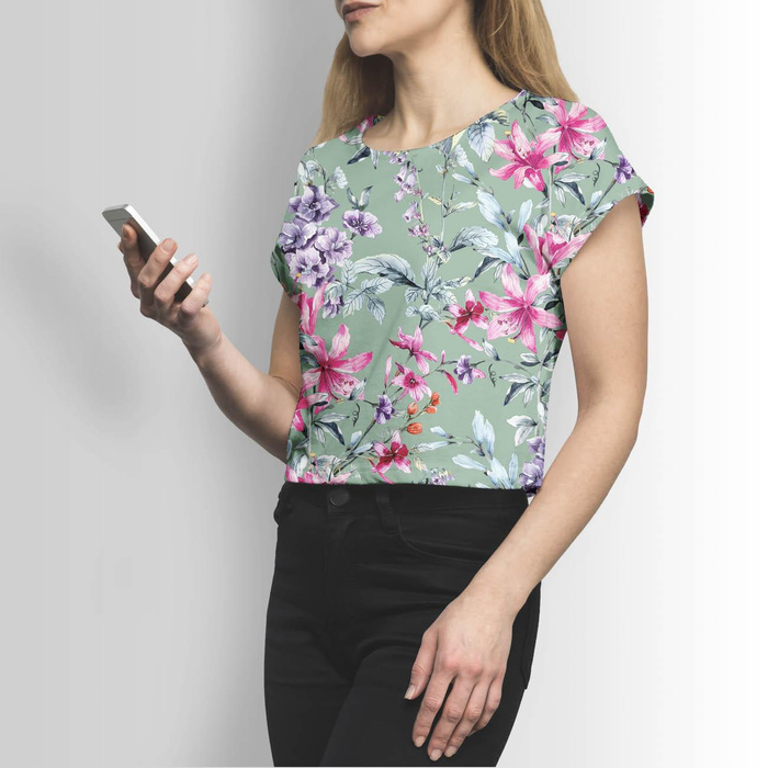 SPRING MEADOW M. 3 - Baumwoll Webware