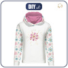 CLASSIC DAMEN HOODIE (POLA) - SCHNEEFLOCKEN MIX - Sommersweat - XL
