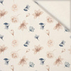 RETRO FLOWERS pat. 6 - Slub Weave 