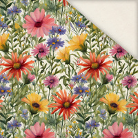 FLOWERS MEADOW WZ. 2 - Linen 100%