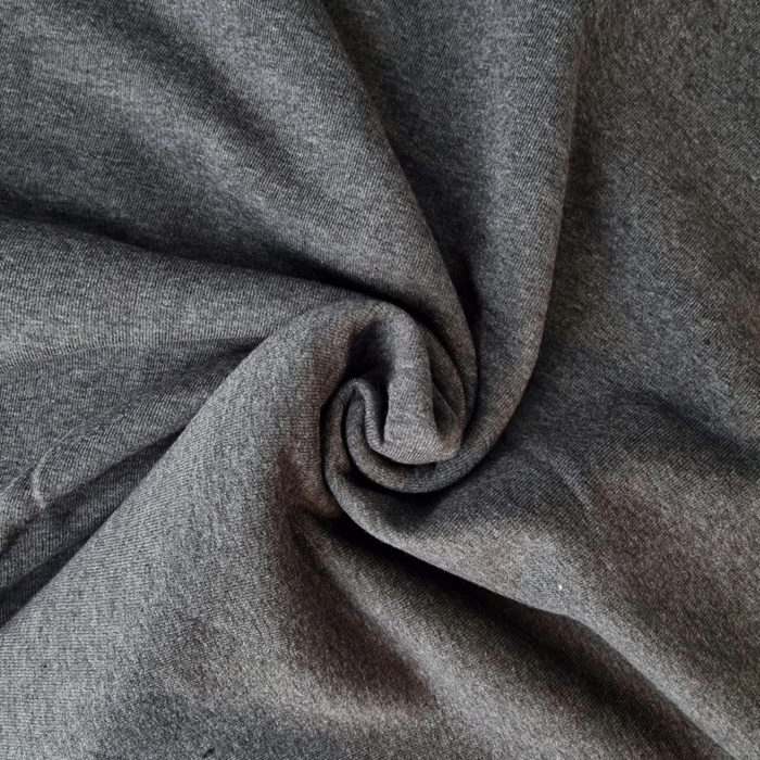 Thick looped knit (P290) - MELANGE GRAPHITE (D-08) 