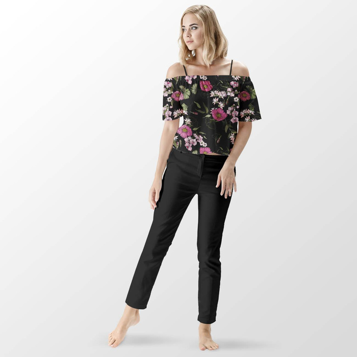 ROSA BLUMEN M. 2 - Nylonstoff 