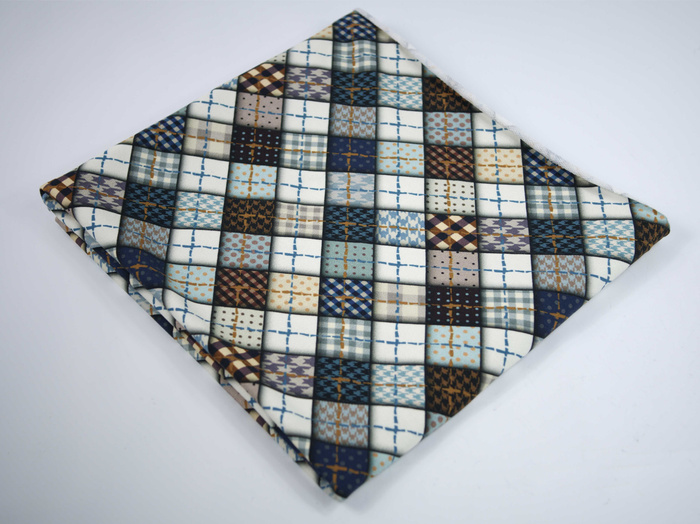 SZKOCKA KRATA - Jersey wiskozowy WE210