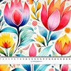 Folk Art wz.12- Welur tapicerski