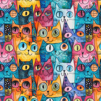 NEON CATS WZ.2 - light brushed knitwear