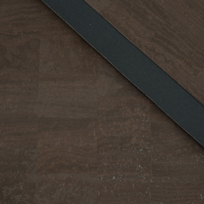 CORK Espresso M (50 cm x 70 cm) - material with a lining