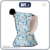 Kid’s hood cap sewing set - WATERCOLOR WINTER PAT. 2