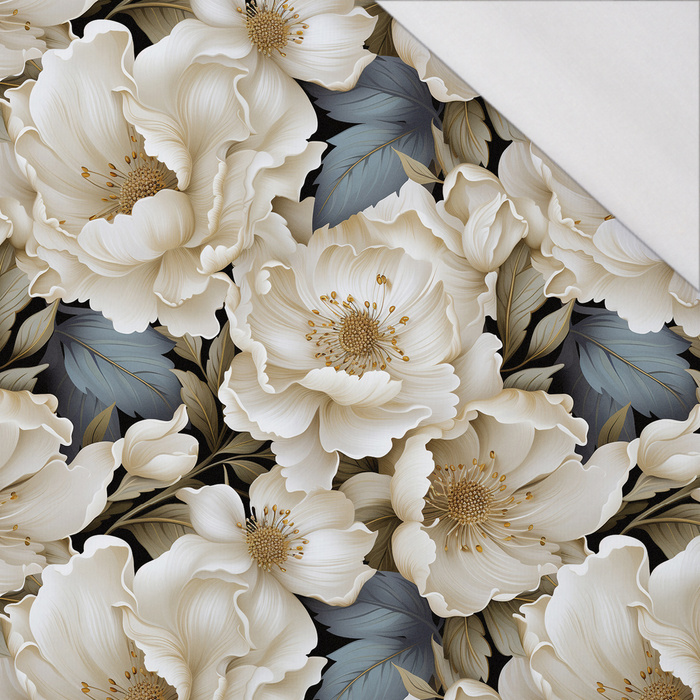 FLOWERS - Cloud Dancer WZ.7 - Viskose Jersey