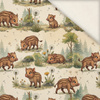 WILD BOAR WZ. 1 - lekka dzianina drapana