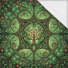 Stained Garden pat. 16 - panel (60cm x 50cm)- single jersey with elastane ITY