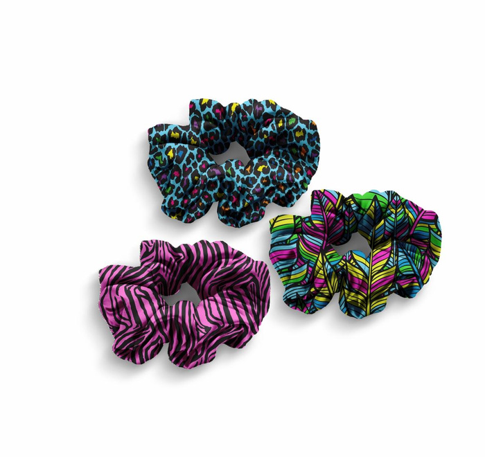 HEADBAND AND HAIR ELASTIC 3KPL - PATTERN 1 - sewing set 4-8