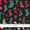CHRISTMAS SOCKS - Hydrophobic brushed knit