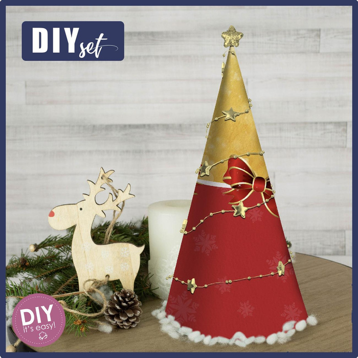 CHRISTMAS TREE - BOW - DIY IT'S EASY