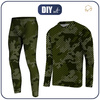 THERMO MEN'S SET (STEVE) - CAMOUFLAGE / STRIPES - sewing set